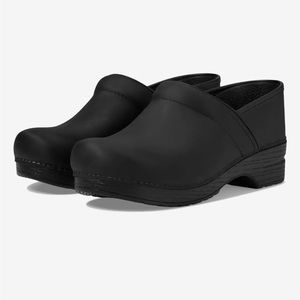 Dansko Mayte Black Professional Work Clogs 38